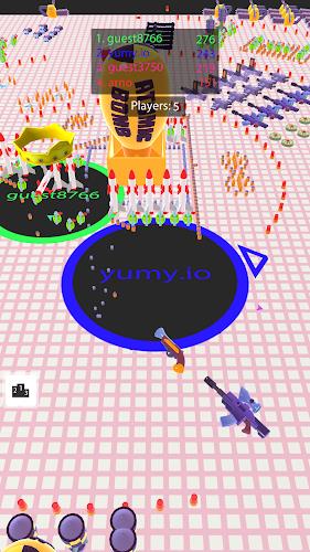 yumy.io - io - hole games স্ক্রিনশট 3