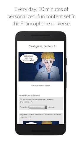 Learn French with Le Monde Captura de pantalla 1