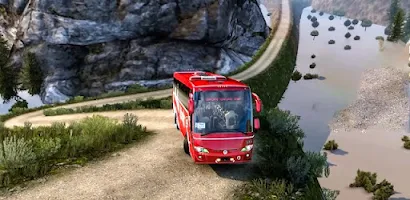 Coach Drive Simulator Bus Game Captura de pantalla 0