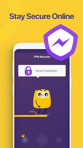 VPN Monster - Secure VPN Proxy Captura de pantalla 0