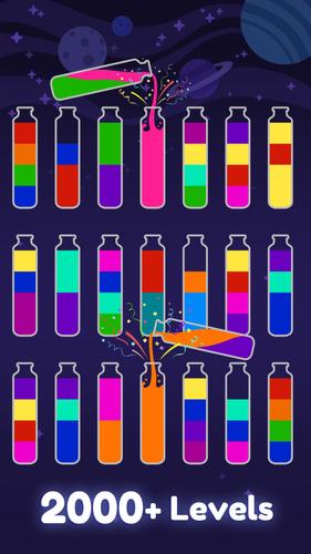 Water Sort, Color Puzzle Games Schermafbeelding 1