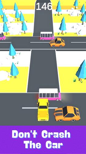 Traffic Road Cross Fun Game Capture d'écran 1