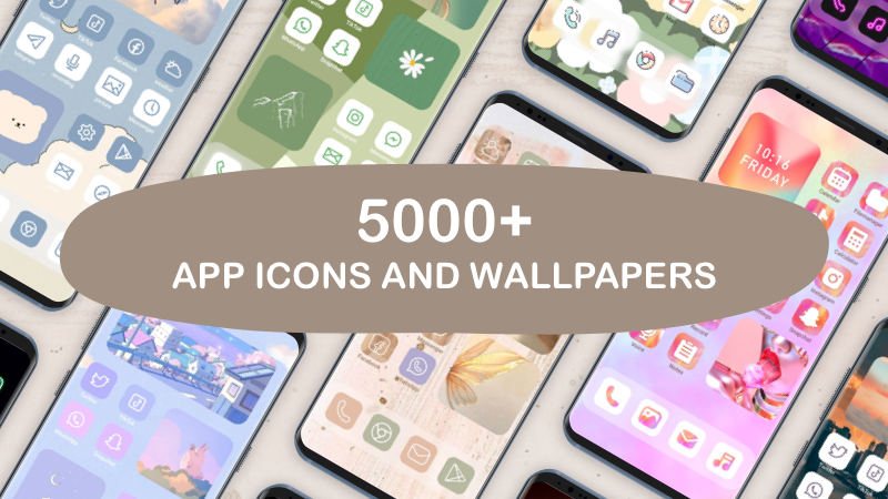 Themepack – App Icons, Widgets Mod Zrzut ekranu 0