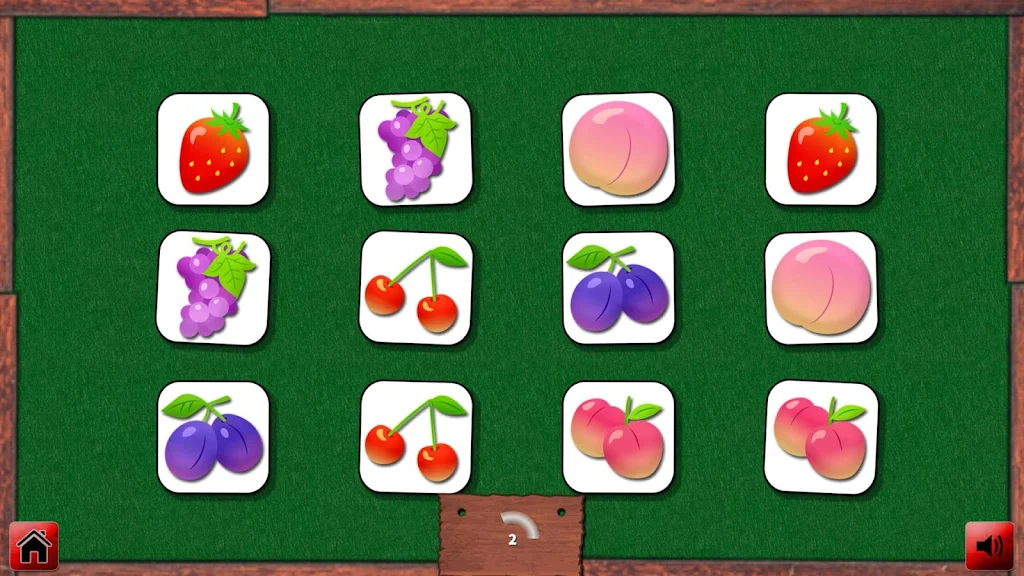 Concentration Memory Match Brain Game Скриншот 1
