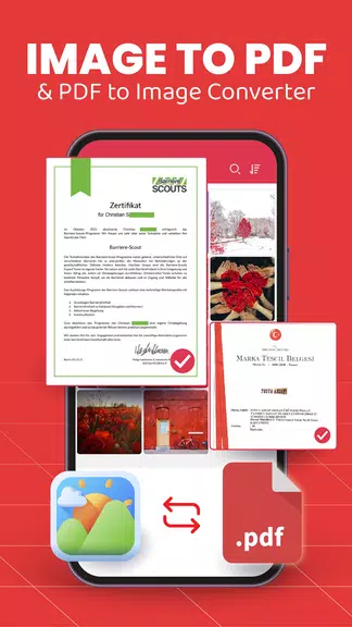 Image to PDF: PDF Converter ภาพหน้าจอ 1
