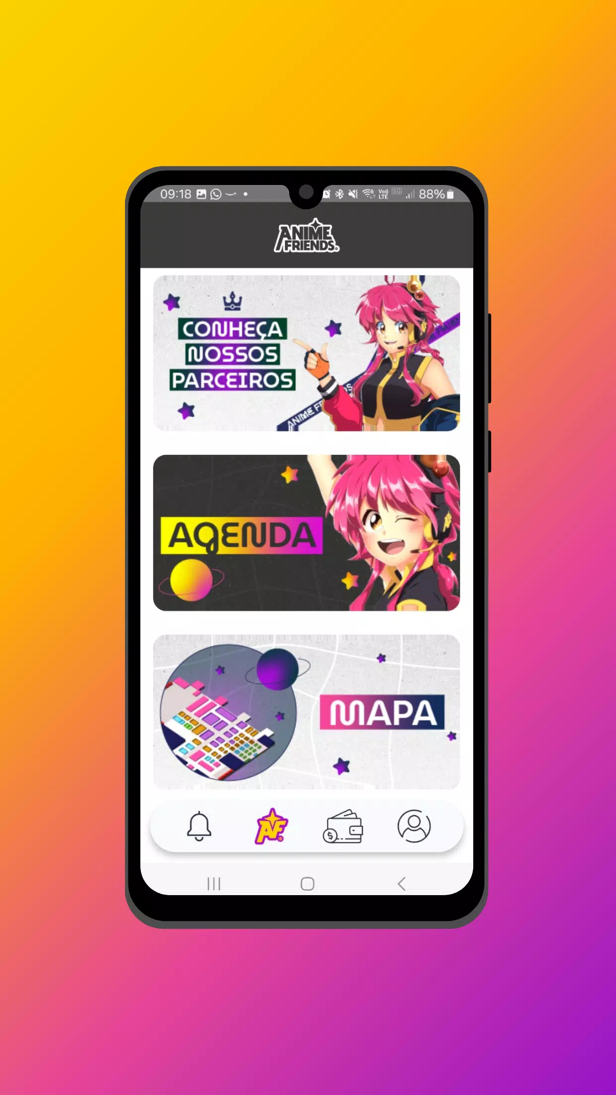 App Anime Friends স্ক্রিনশট 2
