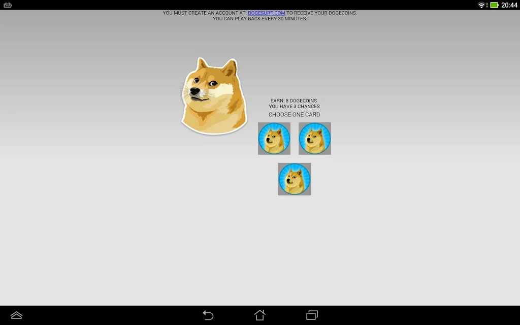 ScratchDogecoin Screenshot 0