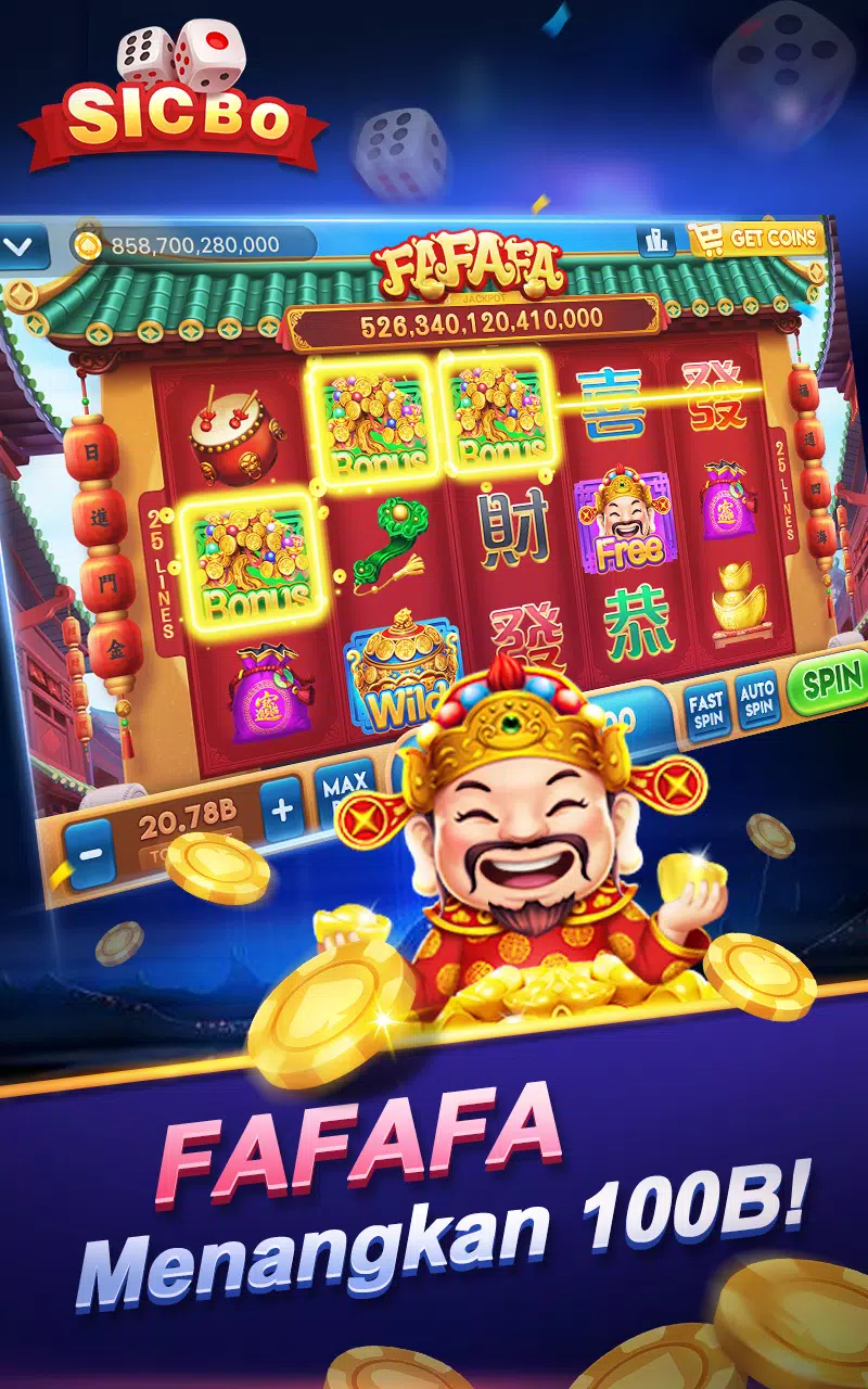 SicBo Casino Dice Game স্ক্রিনশট 0