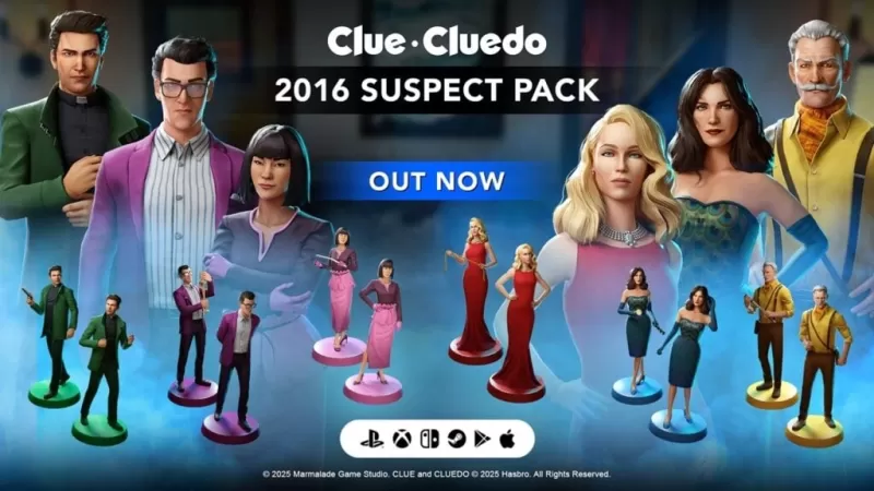 Podejrzani Clue 2016 teraz na telefonie komórkowym