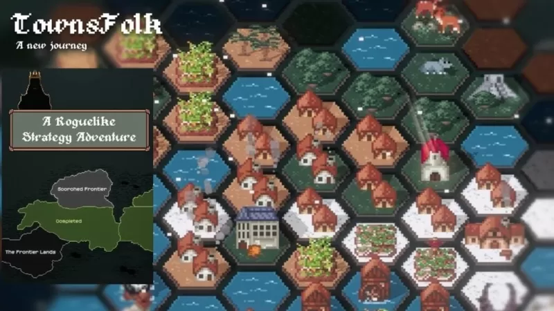 「Townsfolk：Pixelated Retro Roguelikeが今すぐ発売」