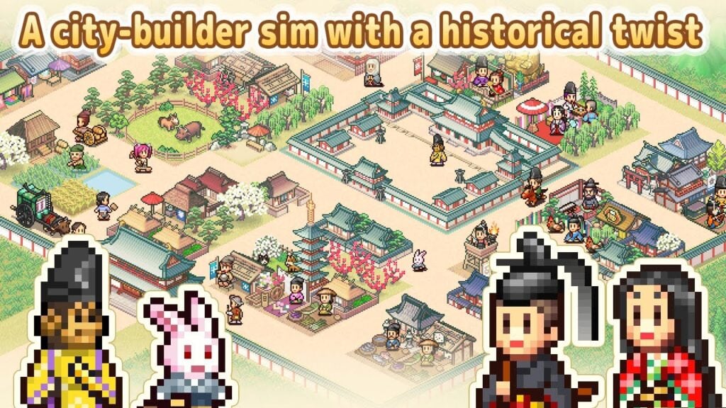 通過 Kairosoft 的新遊戲探索日本的平安時代