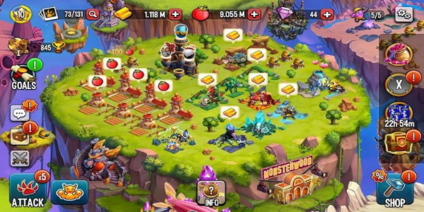 Monster Legends MOD Schermafbeelding 2