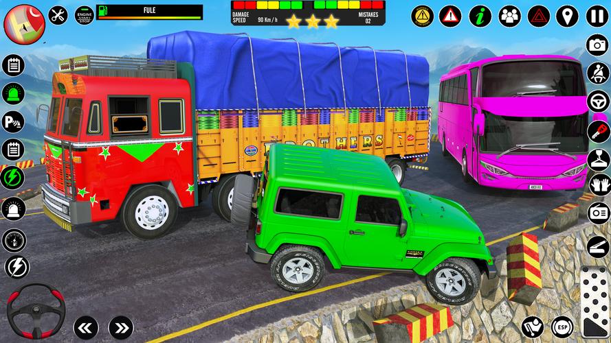 Truck Parking Simulator Games Captura de pantalla 2