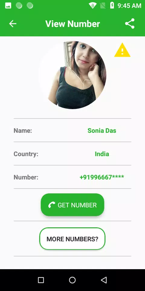 Girls Phone Number for Chat Captura de pantalla 2