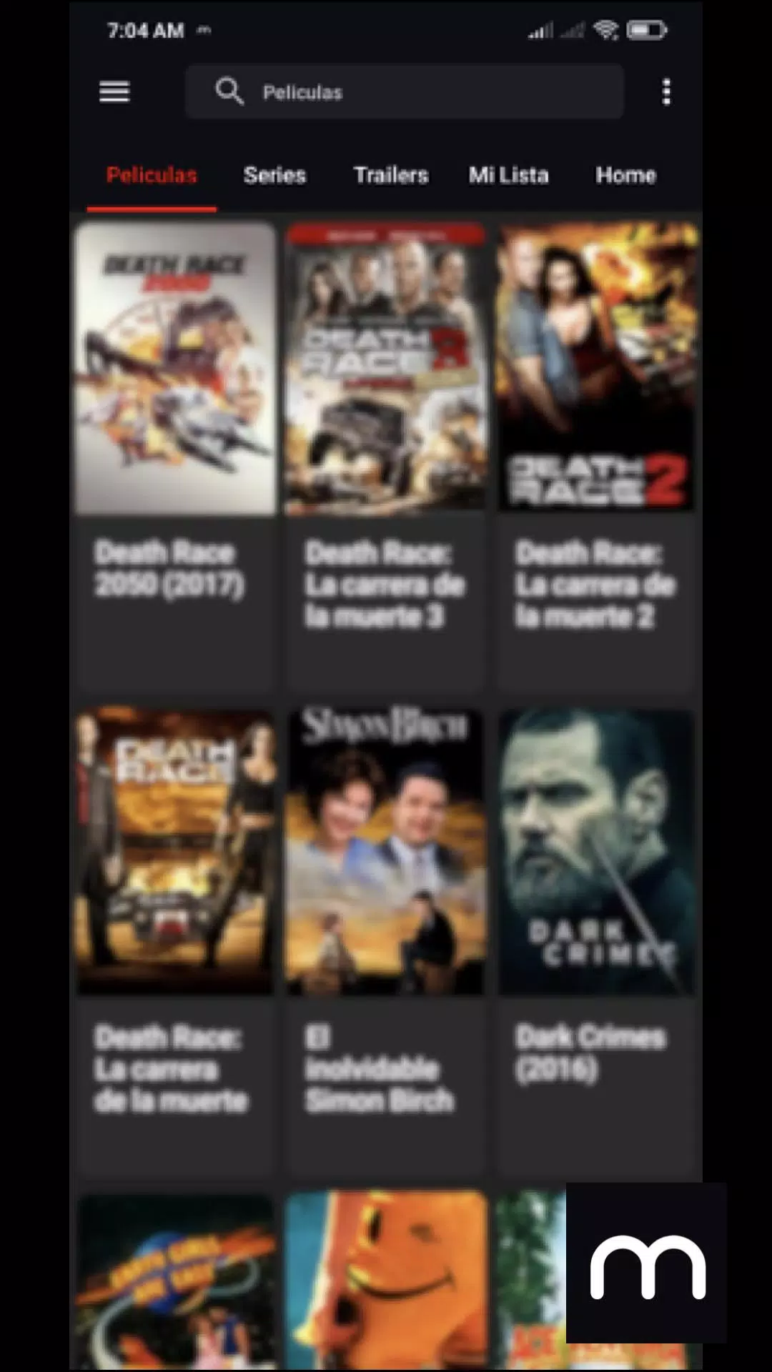 Movidy: Peliculas y Series Gratis Ảnh chụp màn hình 1