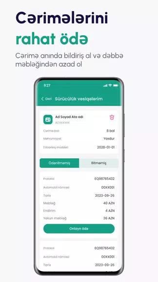 SMSRadar.az DYP AYNA cərimələr Captura de tela 2