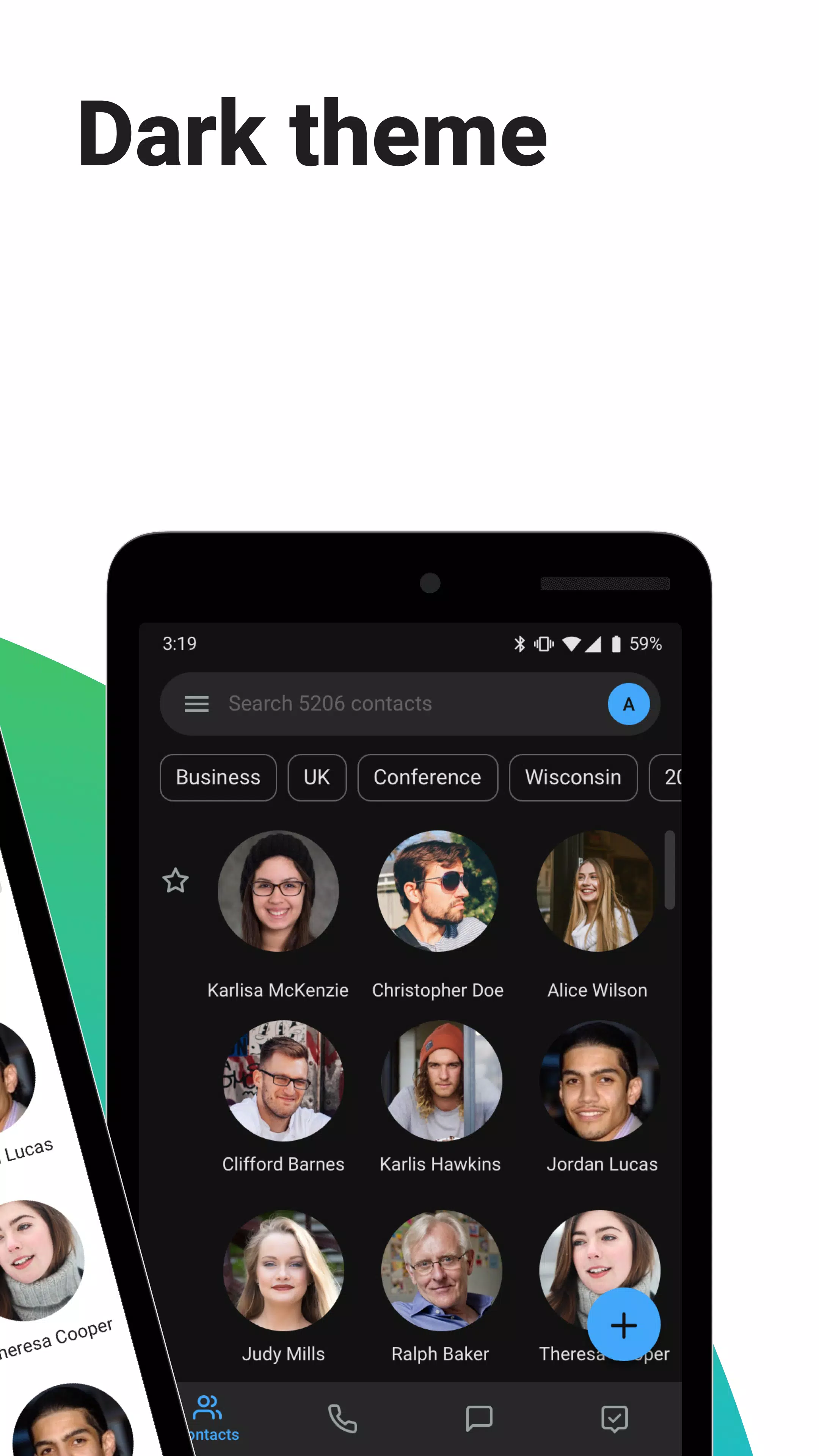 Contacts+ ภาพหน้าจอ 1
