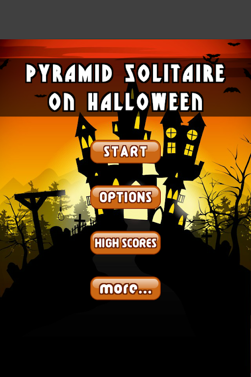 Pyramid Solitaire on Halloween ภาพหน้าจอ 0