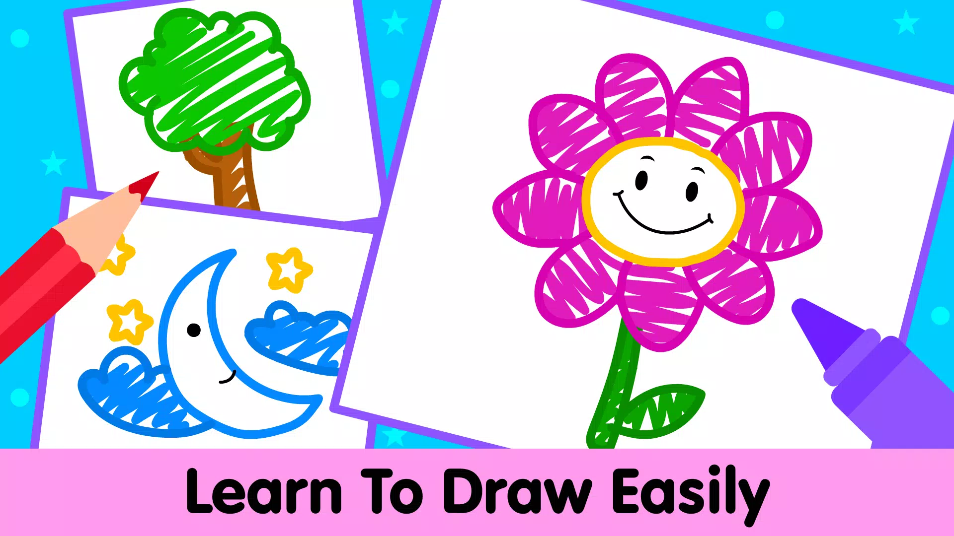 Kids Drawing & Painting Games ဖန်သားပြင်ဓာတ်ပုံ 1