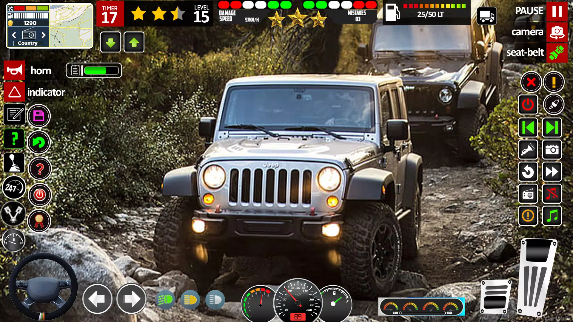 Jeep Driving Game 3d Simulator スクリーンショット 1