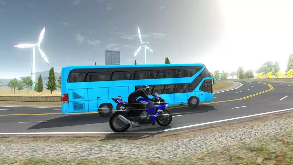 Schermata Bike VS Bus Racing Games 3