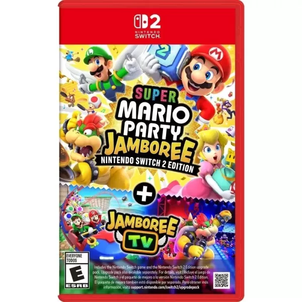 Super Mario Party Jamboree Nintendo Switch 2 Edition Cover Art