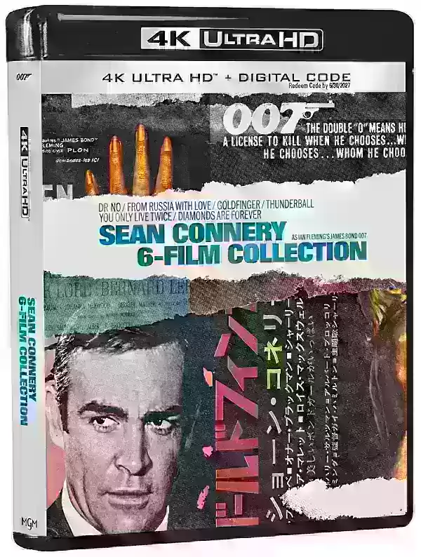 007: James Bond - Sean Connery 6 -film Collection