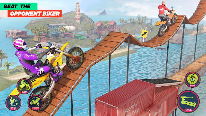 Bike Race 3D: Bike Stunt Games Captura de pantalla 1