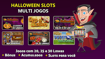 Halloween Slots 30 Linhas应用截图第1张