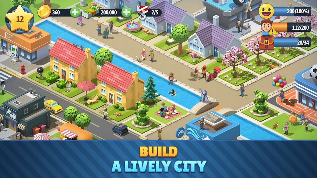 City Island 6: Building Life Mod スクリーンショット 1