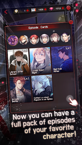Dangerous Fellows:Otome Dating Mod スクリーンショット 1