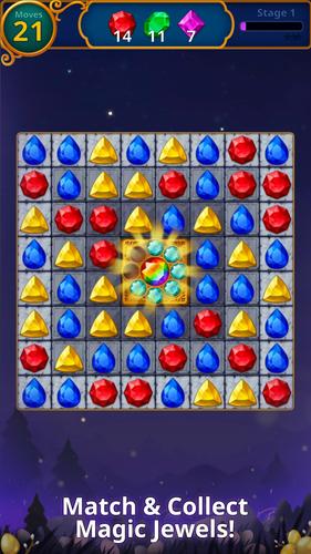 Jewels Magic: Mystery Match3 Скриншот 0