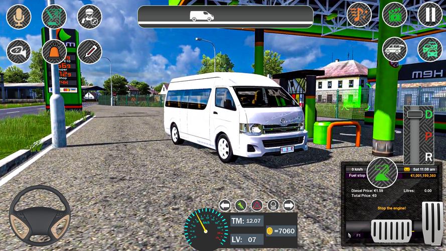 Dubai Van Simulator Car Games Captura de pantalla 3