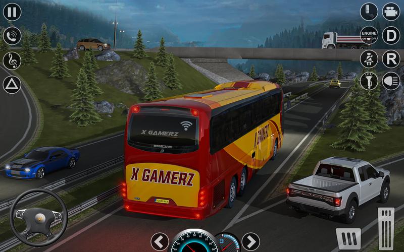 Modern Bus Transport Game 3D Скриншот 1