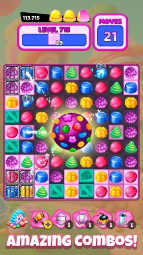 Colorful Gummy Blast Capture d'écran 2