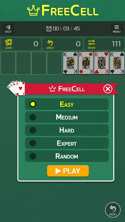 FreeCell - Classic Card Game應用截圖第1張