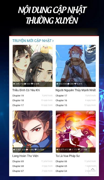 Manga Mobile - Đọc truyện tranh Capture d'écran 1