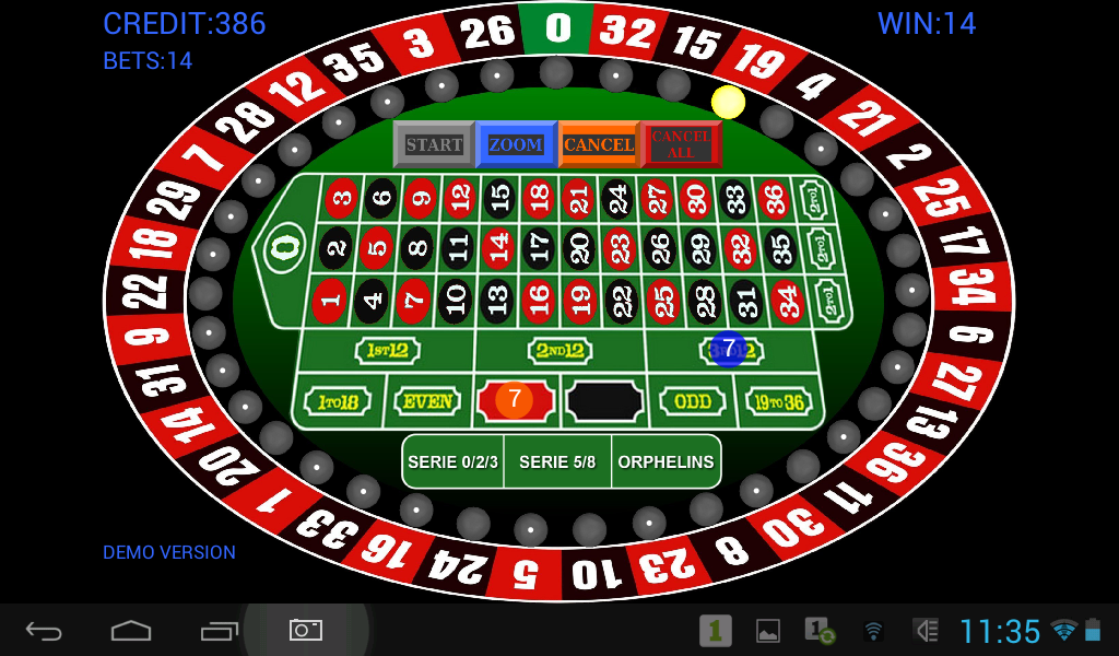 Round Roulette Demo স্ক্রিনশট 1