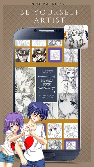 Schermata DRAW/MANGA - Learn to draw ani 2