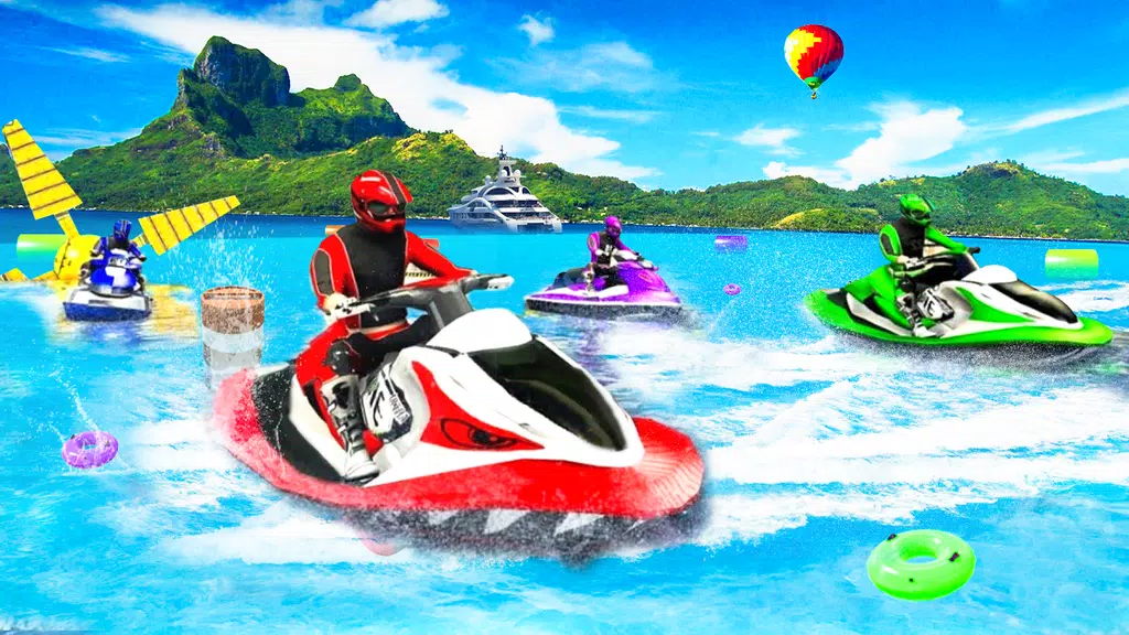 Jet Ski Racing Simulator Games स्क्रीनशॉट 2