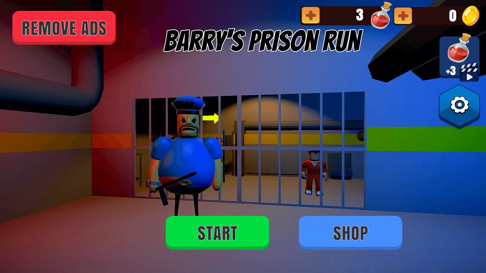 Obby Prison Escape Zrzut ekranu 0