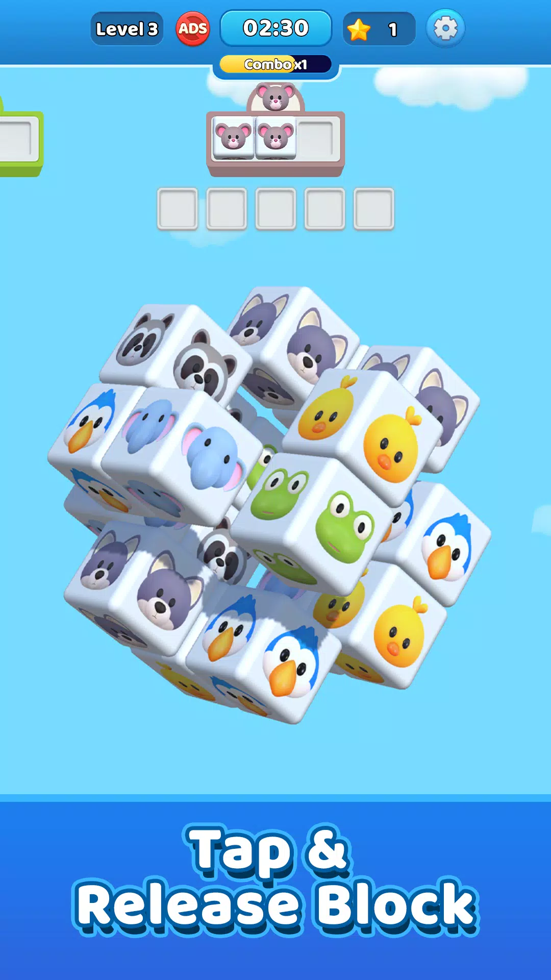 Tap Jam Master: Cube Sort 3D Screenshot 1