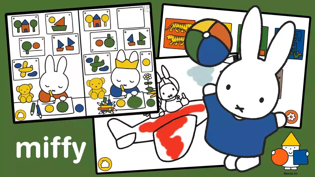 Miffy - Educational kids game Captura de pantalla 0