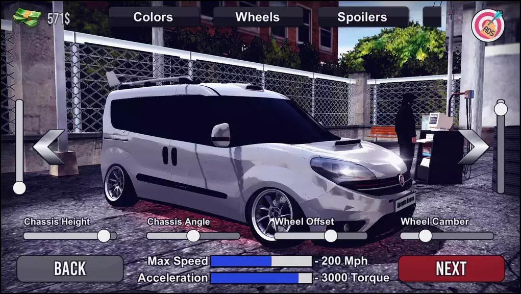 Doblo Drift Simulator 스크린샷 1