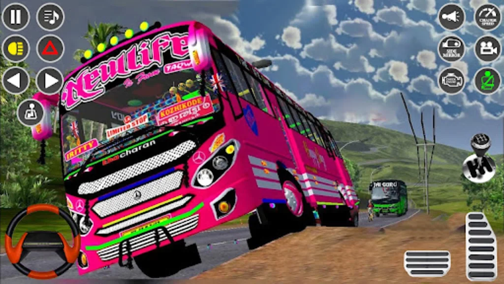 Real Passenger Bus Driving Sim Captura de pantalla 3