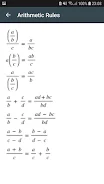 Math Formulas Algebra スクリーンショット 1