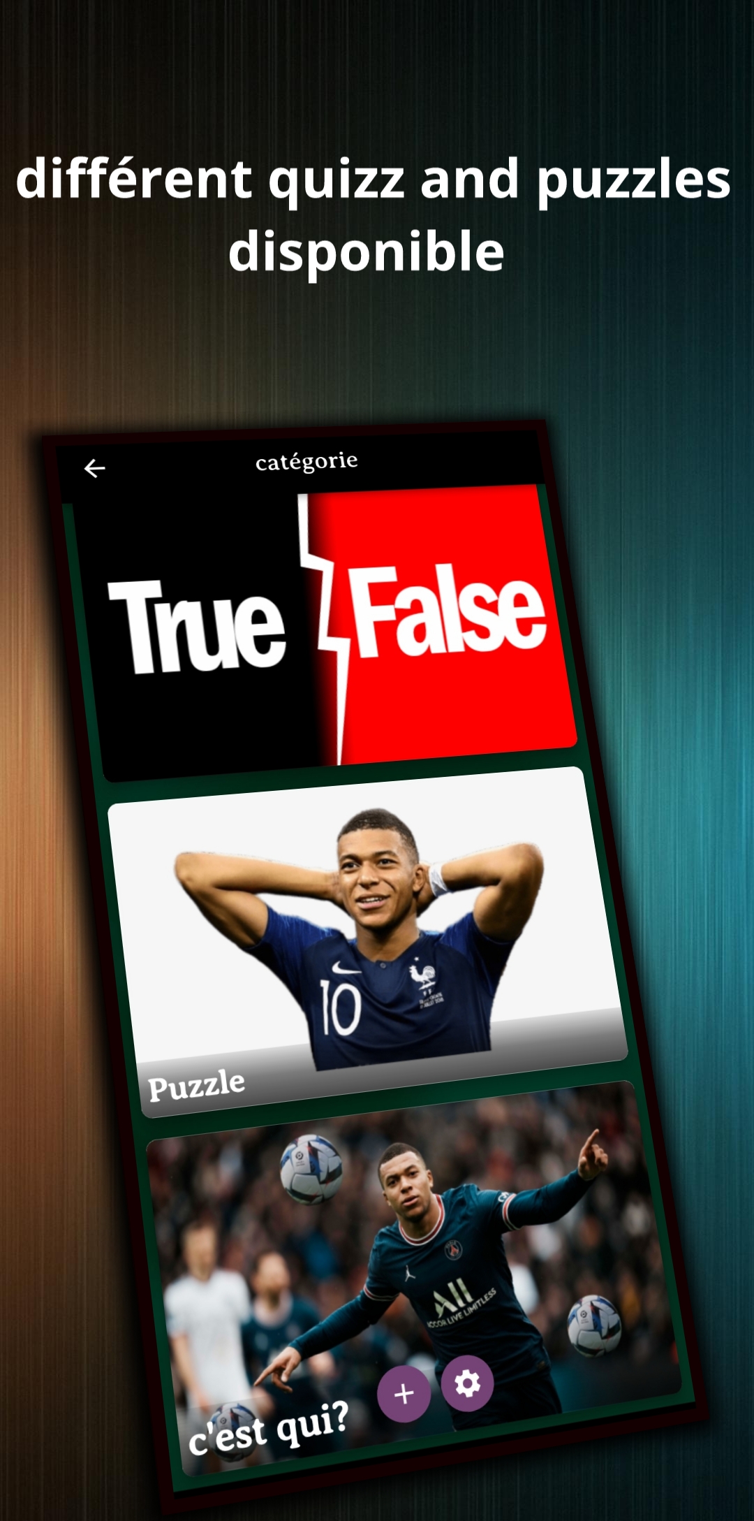 Quiz Kilian Mbappé 스크린샷 2