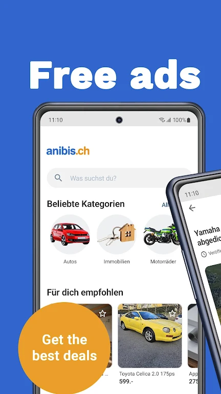 anibis.ch – Kleinanzeigen Screenshot 2