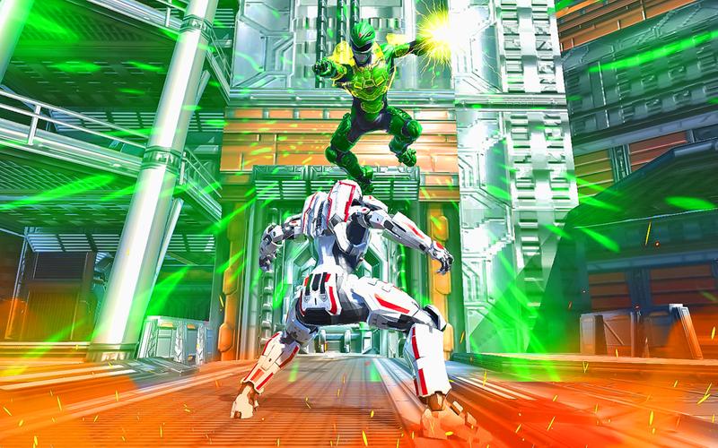 Hero Dino Robot Warrior Battle スクリーンショット 1