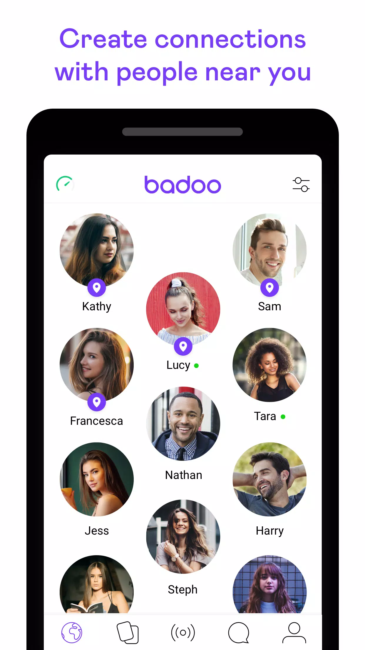 Badoo Lite Ảnh chụp màn hình 2